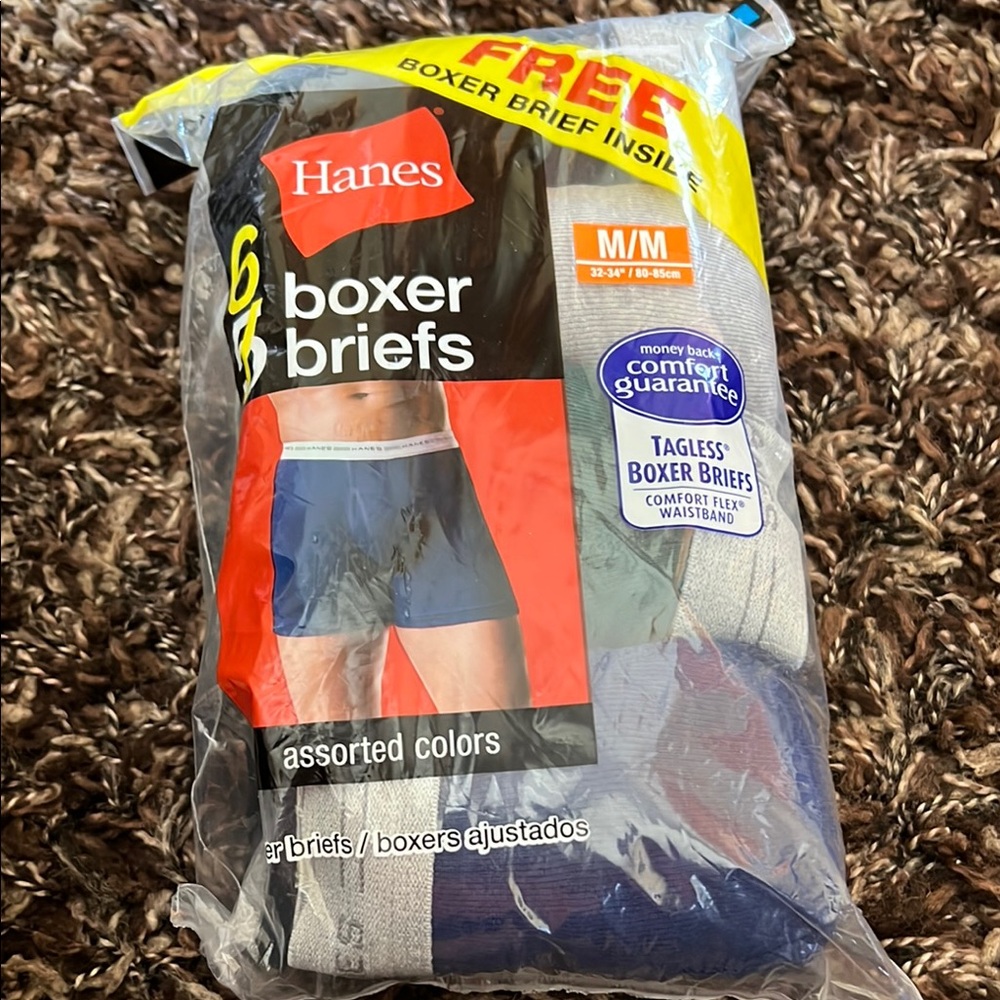 Hanes Men's Boxer Briefs - Assorted Colors